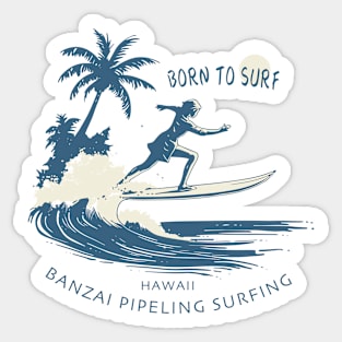 banzai surf 85005 Sticker